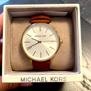 Brand new never worn, Men’s leather watch